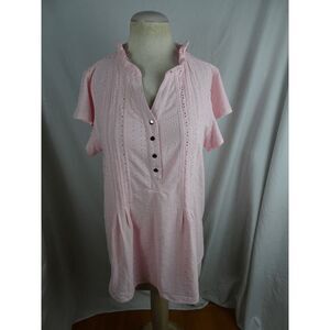 Pink Women Summer Top Size XL